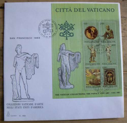 1983 Vatican lot of 5 FDCs `CAPITOLIUM`