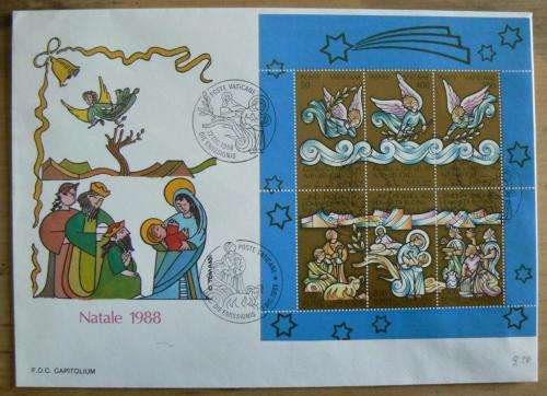 1988 Vatican lot of 7 FDCs `CAPITOLIUM`