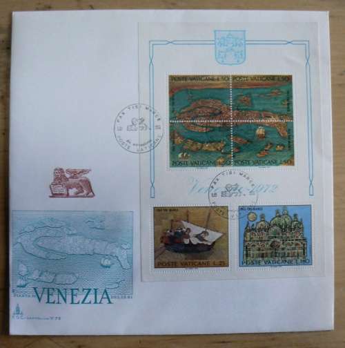 1972 Vatican lot of 7 FDCs `CAPITOLIUM`