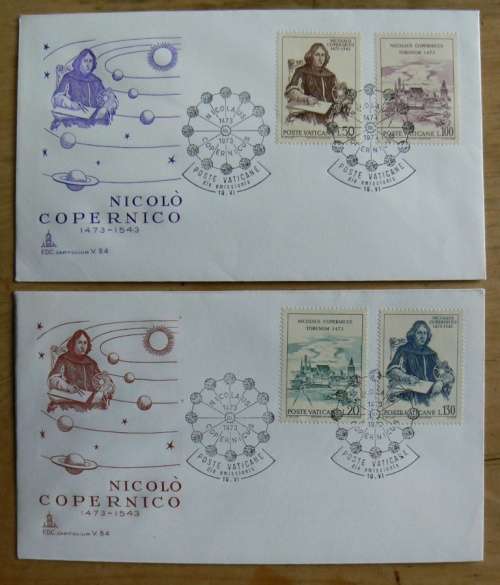 1973 Vatican lot of 10 FDCs `CAPITOLIUM`