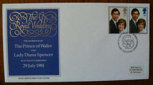 Lot of 5 items 1981 Royal Wedding Prince Charles and Lady Diana - see listing for details