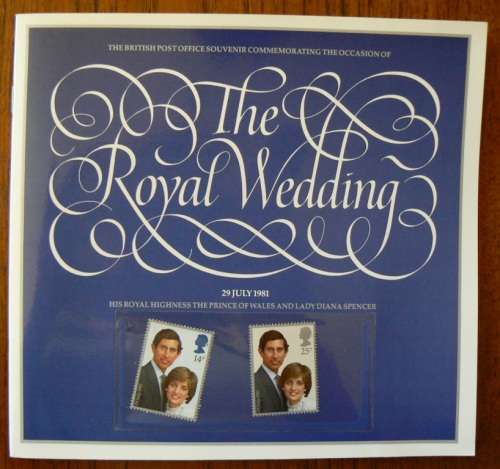 Lot of 5 items 1981 Royal Wedding Prince Charles and Lady Diana - see listing for details