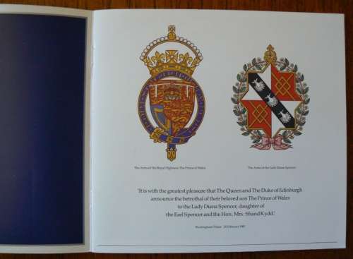 Lot of 5 items 1981 Royal Wedding Prince Charles and Lady Diana - see listing for details