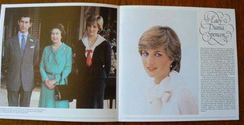Lot of 5 items 1981 Royal Wedding Prince Charles and Lady Diana - see listing for details