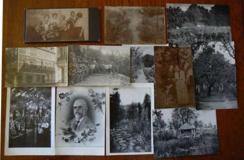Lot of 12 old German post cards circa 1915 - mostly unused