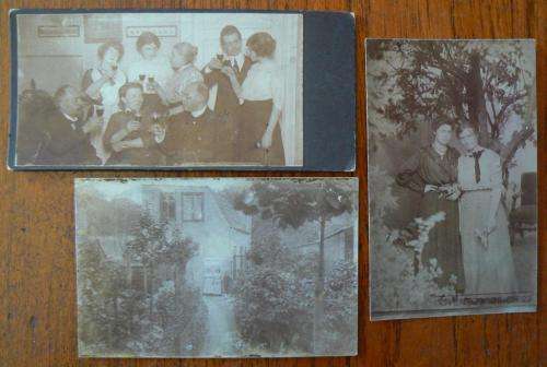 Lot of 12 old German post cards circa 1915 - mostly unused