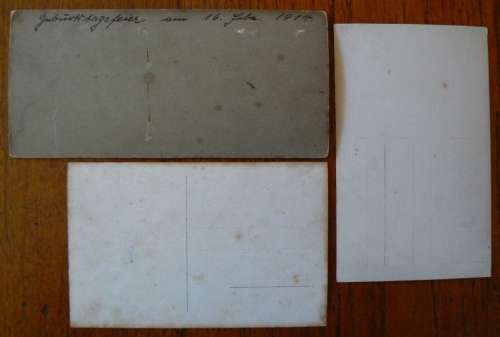 Lot of 12 old German post cards circa 1915 - mostly unused