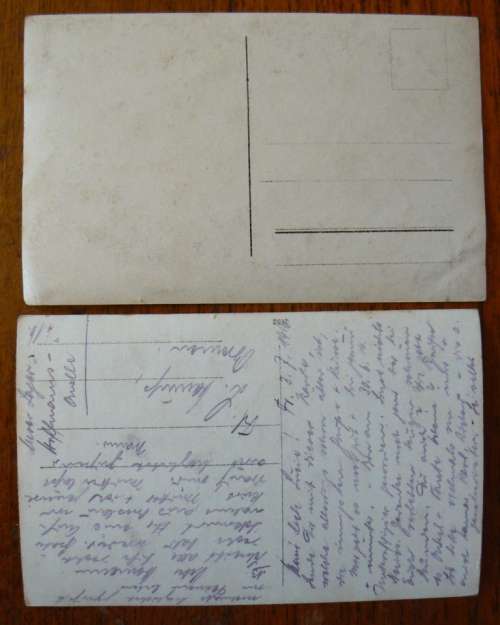 Lot of 12 old German post cards circa 1915 - mostly unused