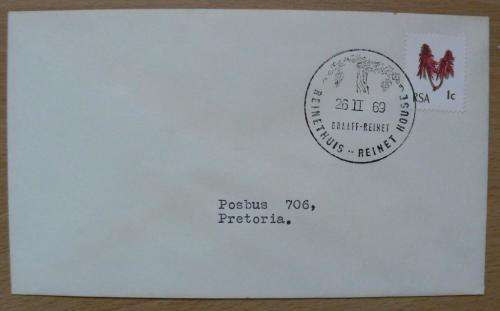 RSA lot of 3 private covers 1966, 1969, 1970 - see listing for details