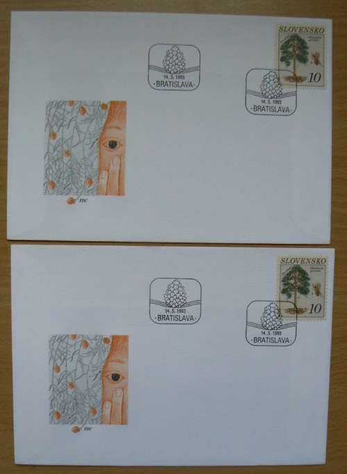 Slovakia 1993 lot of 11 covers - first ones after dissolution of Czechoslovakia