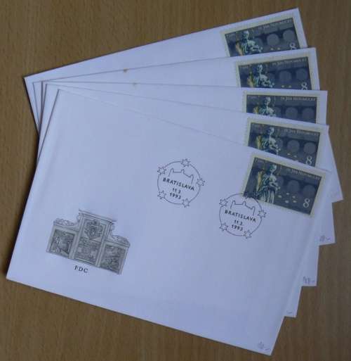 Czech Republic 1993 & 1994 lot of 38 covers - first after dissolution of Czechoslovakia