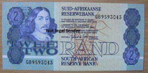 Lot of 4 G de Kock 3rd Issue R2 notes - UNC, 3 in sequence - GB