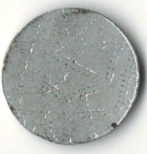 USA 1 dollar small aluminium uniface token