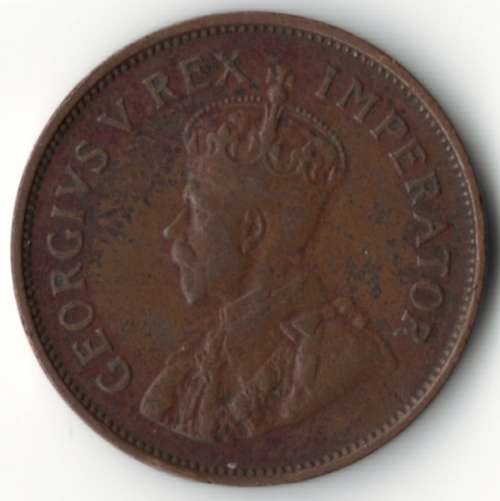 1936 SA Union Half Penny