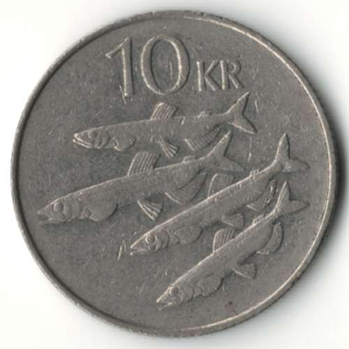 1984 Iceland 10 Kronur