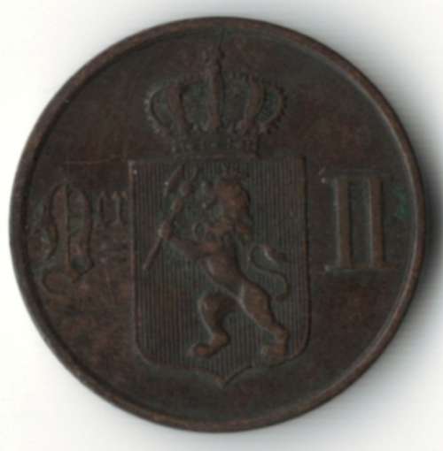 1889 Norway 1 Ore