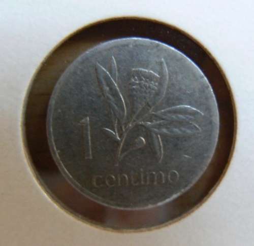 1975 Mozambique 1 Centimo, aluminium *rare*