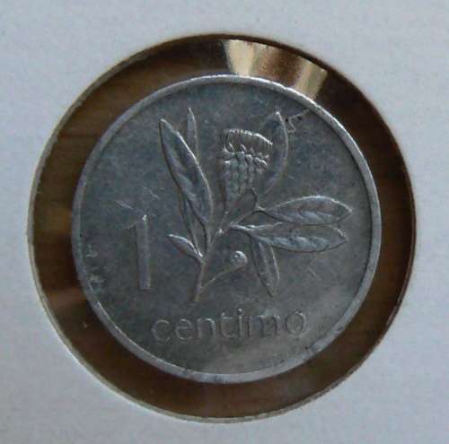 1975 Mozambique 1 Centimo, aluminium *rare*