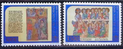 1998 Vatican City lot of 12 MNH stamps