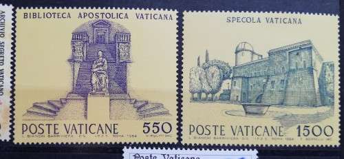 Vatican City lot of 14 MNH stamps 1984 and 1985