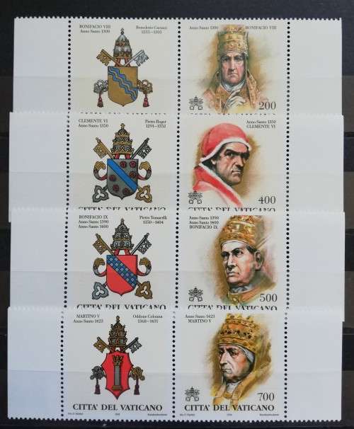 1998 Vatican City full set of MNH stamps - see listing for details