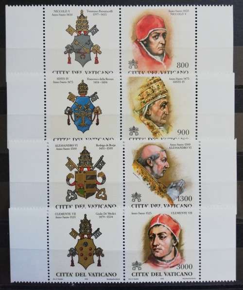 1998 Vatican City full set of MNH stamps - see listing for details