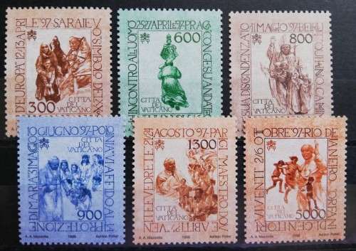 1998 Vatican City full set of MNH stamps - see listing for details
