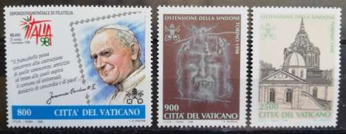 1998 Vatican City full set of MNH stamps - see listing for details