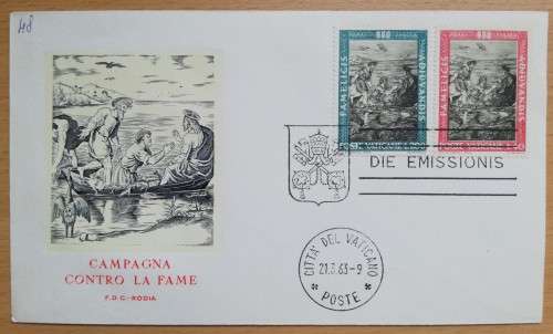 Vatican City lot of 3 cachet covers by lesser-known makers - see listing for details