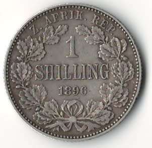 1896 ZAR 1 Shilling