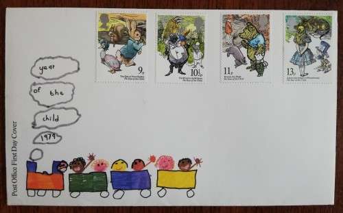 Great Britain FDC 1979 Year of the Child - never cancelled
