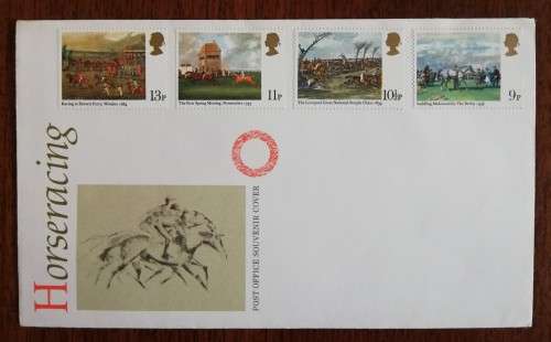 Great Britain FDC 1979 Horseracing - never cancelled