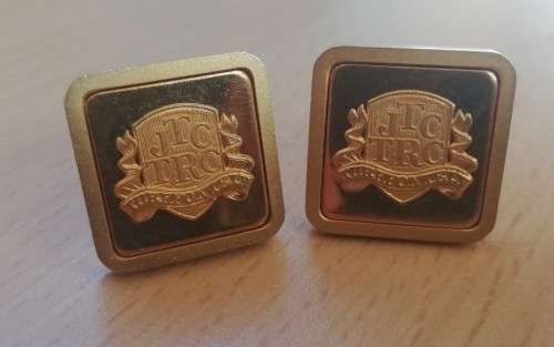 Pair of vintage Johannesburg Turf Club / Turffontein Racecourse cufflinks