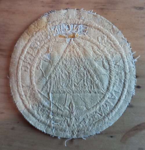 Vintage Amalgamated Engineering Union of South Africa embroidered badge, circa 1960s
