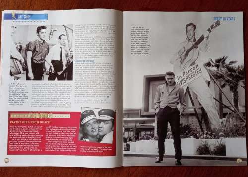 Lot of 3 magazines and 1 book on Elvis Presley