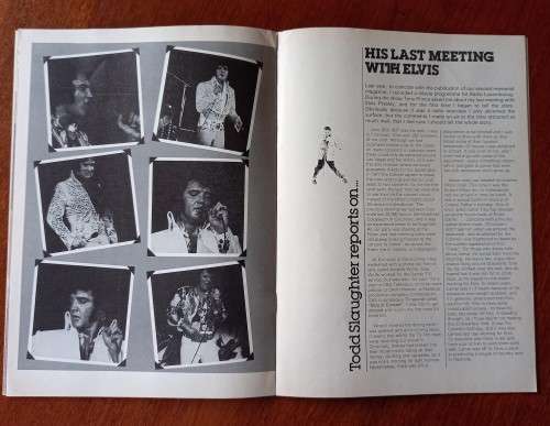 Lot of 3 magazines and 1 book on Elvis Presley
