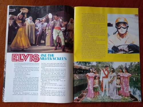Lot of 3 magazines and 1 book on Elvis Presley
