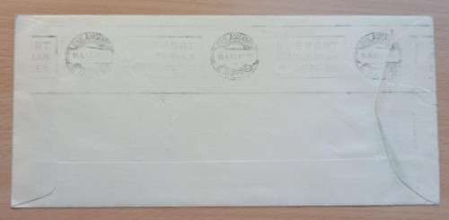 Rhodesia FDC 1947 Royal Visit , with Royal Tour cancellation - Hayete!