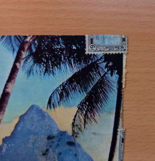 Air Mail card 1962 Bahamas to Cape Town