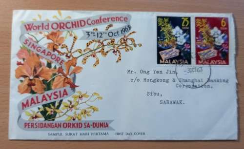 Malaysia lot of 3 FDCs 1963