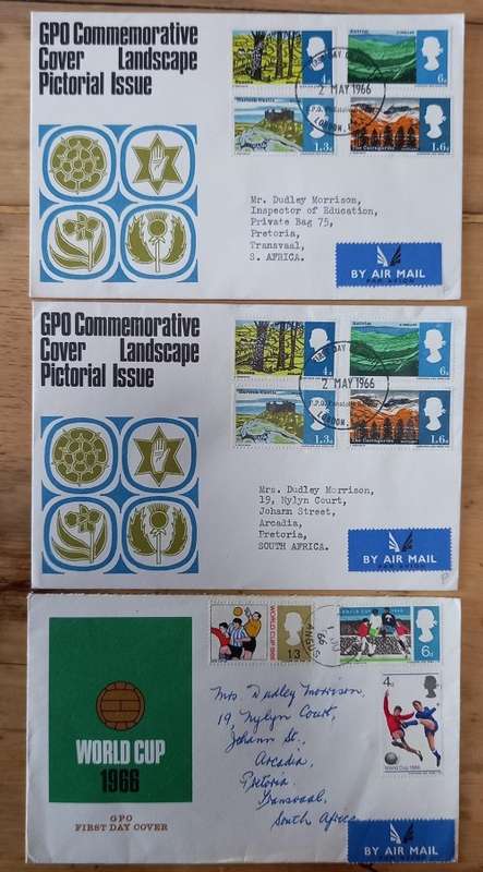 Great Britain lot of 32 FDCs - mostly 1960s