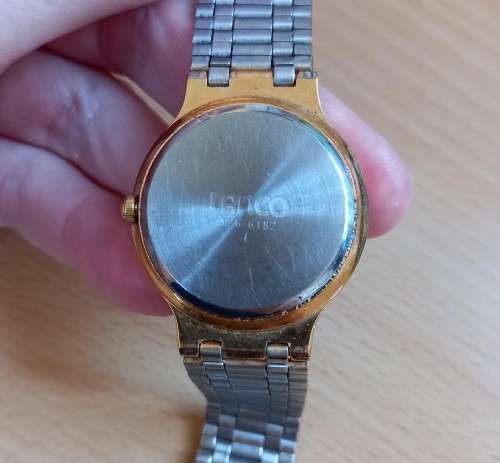 Vintage ladies Lanco quartz watch with adjustable strap - new battery, working