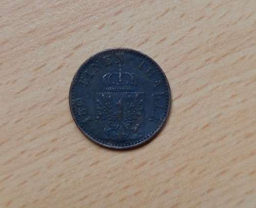 German States Prussia 2 Pfennig 1868A