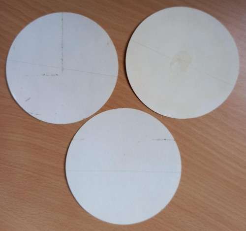 Dairy Belle lot of 3 Eerste Toetsloods-Muis stickers