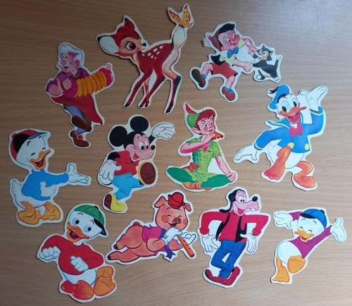 Vintage Texaco Caltex lot of 11 Disney collectible figures
