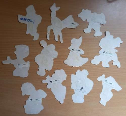 Vintage Texaco Caltex lot of 11 Disney collectible figures