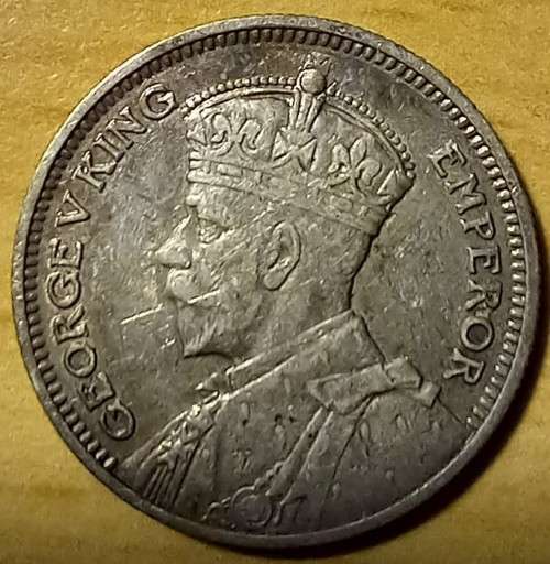 1932 Southern Rhodesia silver 6 Pence *great coin*