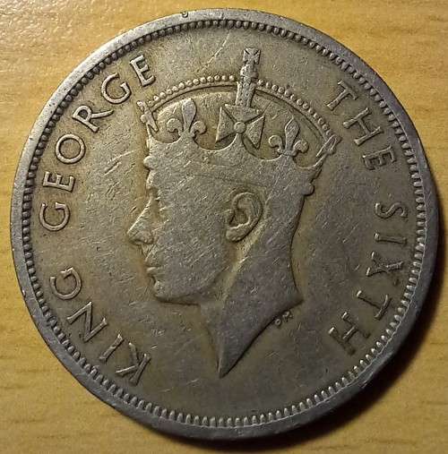 Southern Rhodesia 1/2 Crown 1948 & 6 Pence 1947