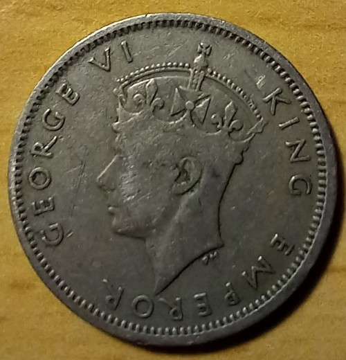 Southern Rhodesia 1/2 Crown 1948 & 6 Pence 1947