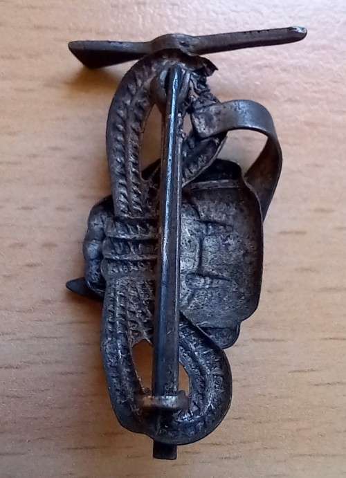 Pair of very old Mondsee Austria hiking badges